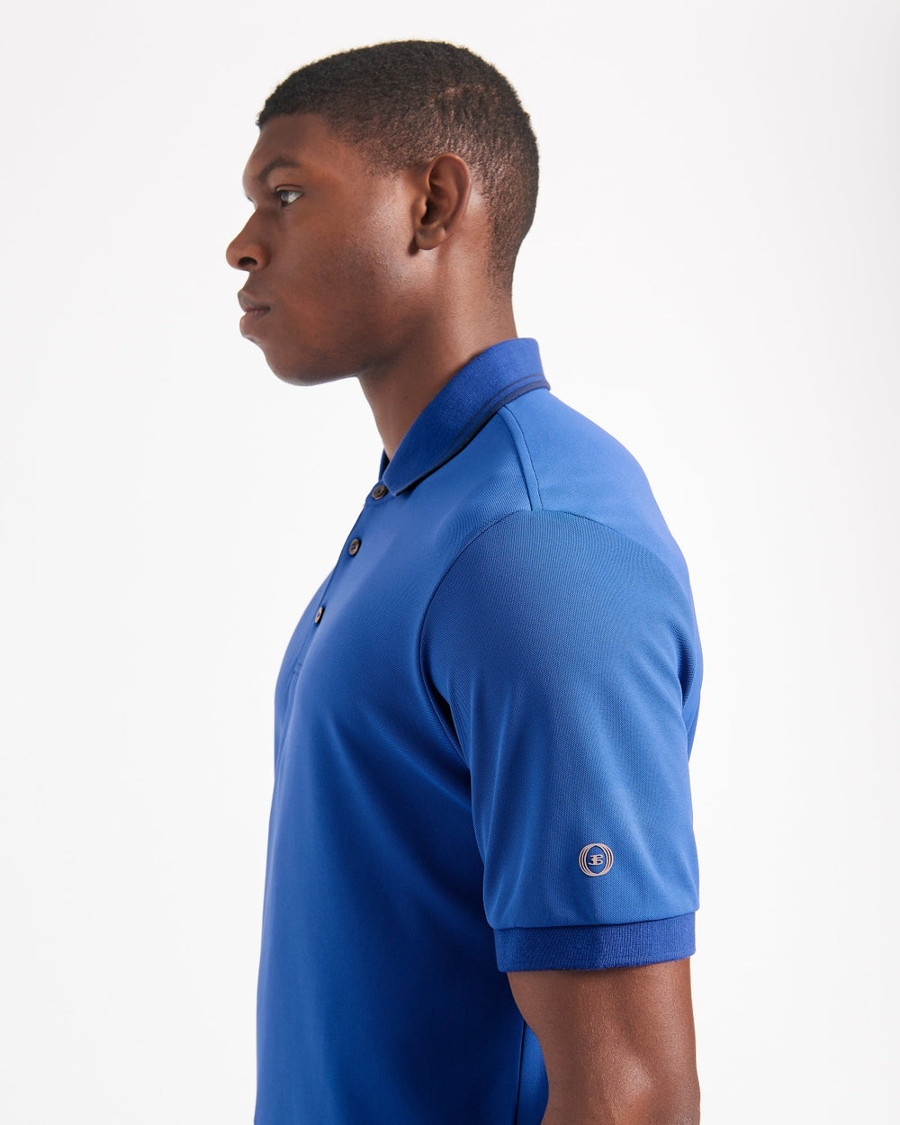 Ben Sherman 360 Motion Stretch Polo Shirts Blue / Royal | BSJGHT-280