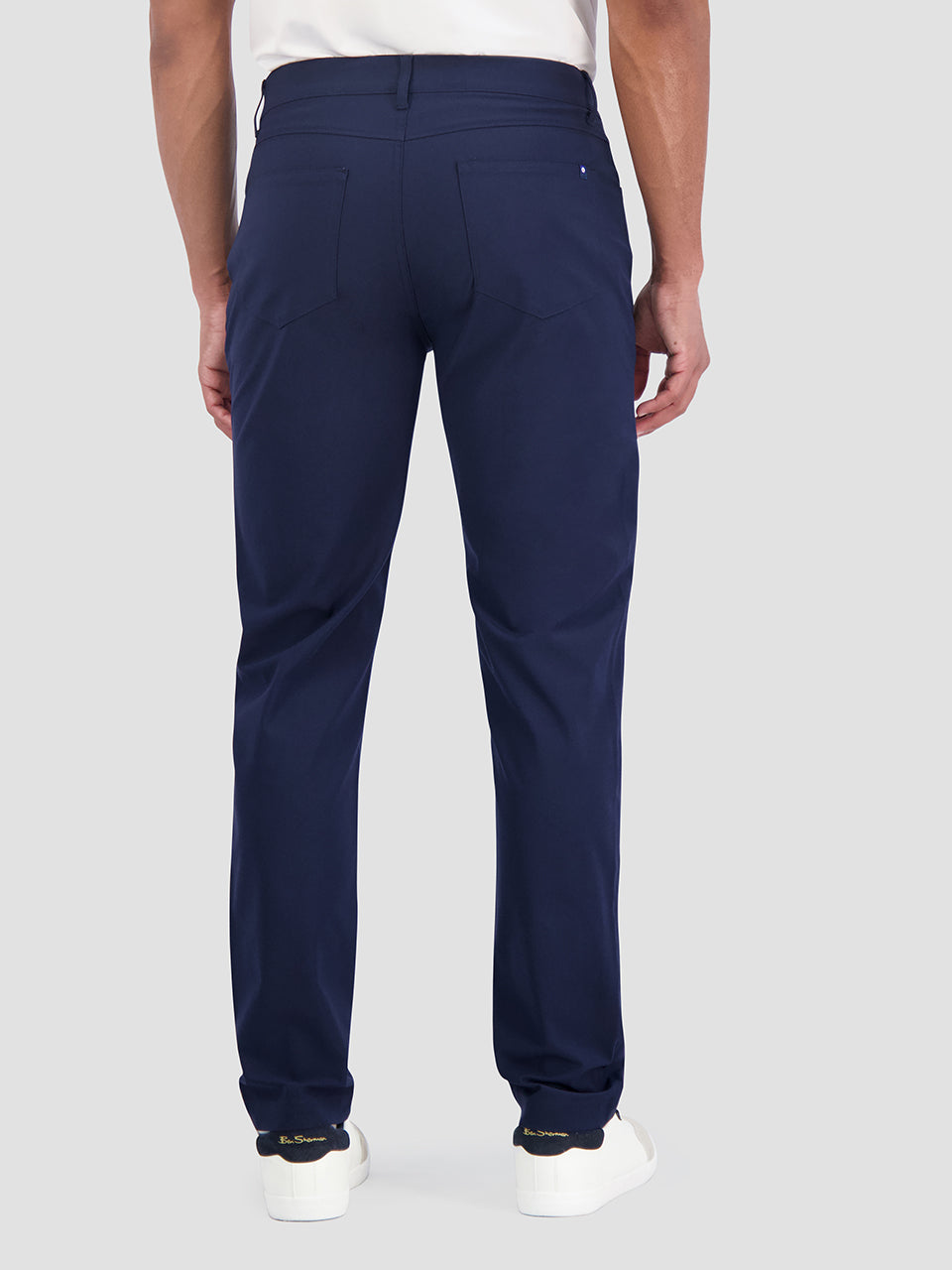 Ben Sherman 4Way Stretch Tech Long Pants Navy | ZVEGIL-380