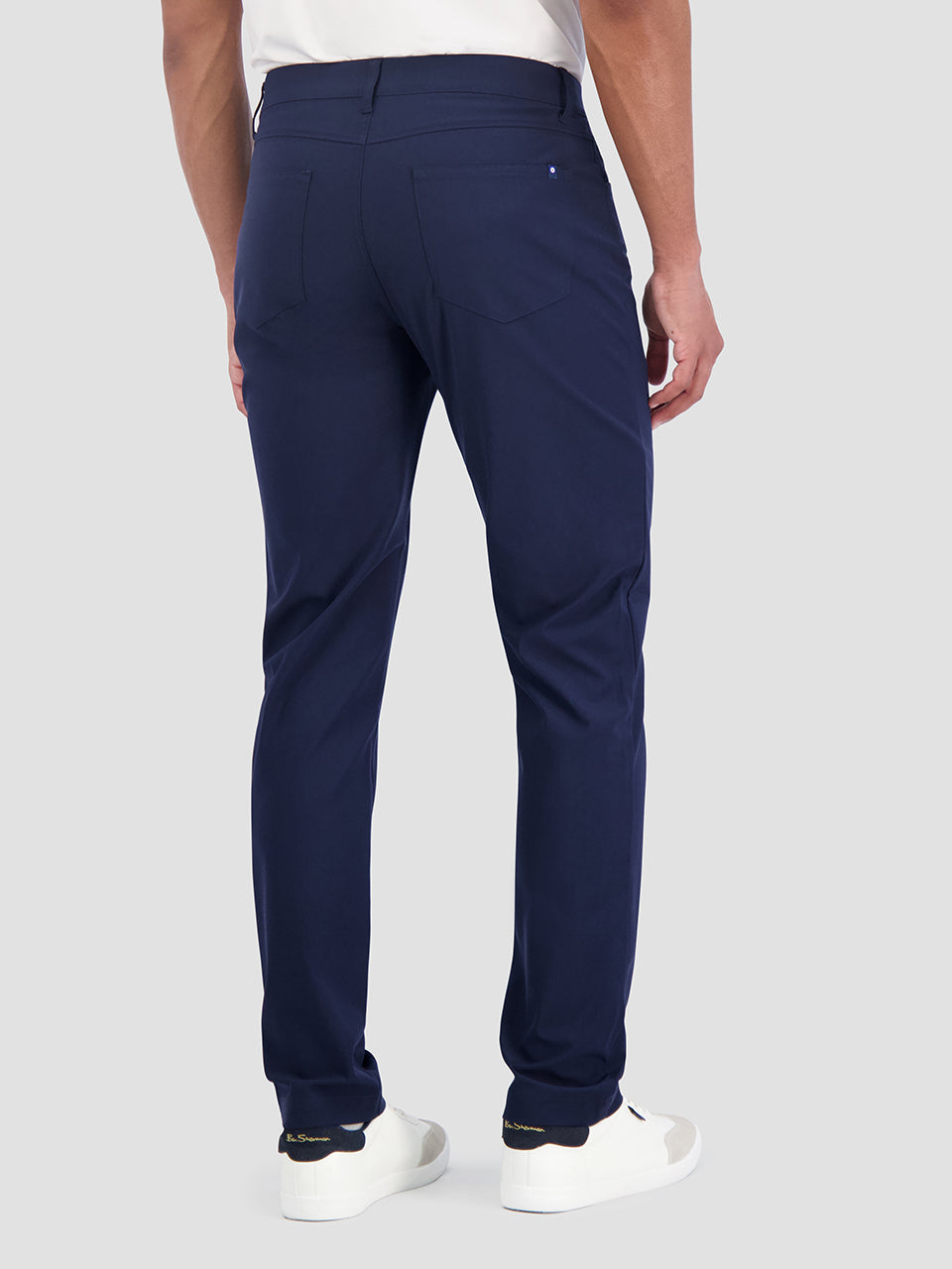 Ben Sherman 4Way Stretch Tech Long Pants Navy | ZVEGIL-380