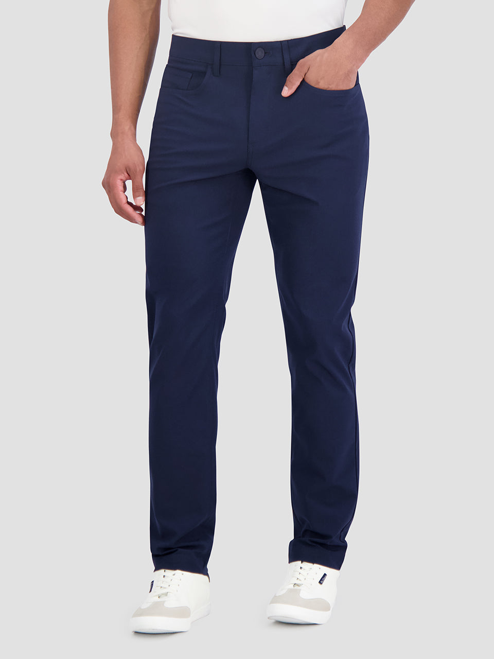 Ben Sherman 4Way Stretch Tech Long Pants Navy | ZVEGIL-380