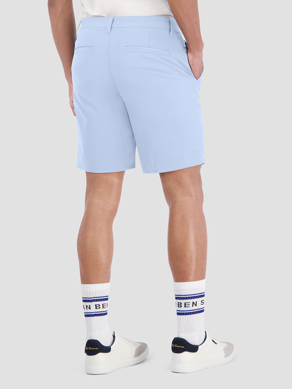 Ben Sherman 4Way Stretch Tech Shorts Blue | NFJVOS-068