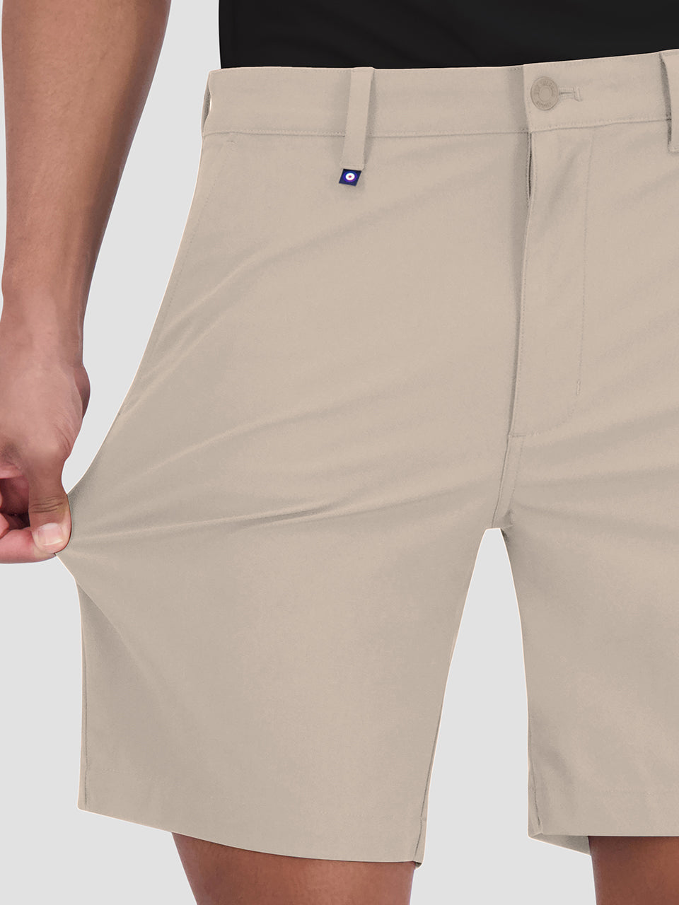 Ben Sherman 4Way Stretch Tech Shorts Khaki | CMOEWR-203