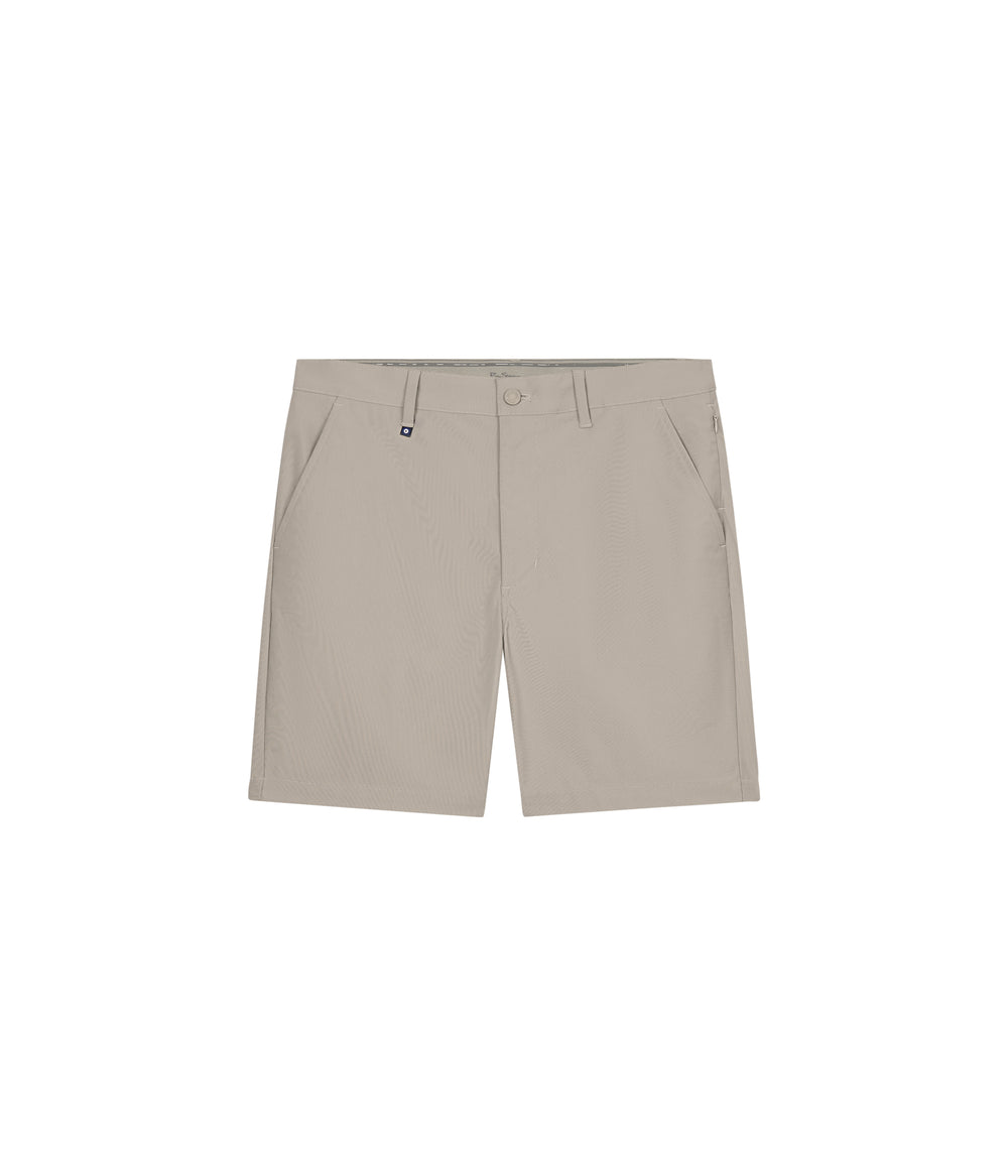 Ben Sherman 4Way Stretch Tech Shorts Khaki | CMOEWR-203