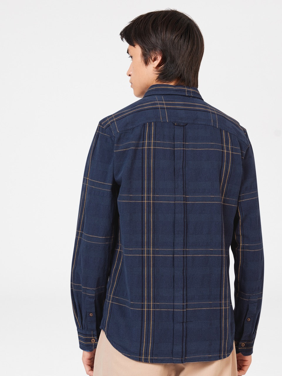 Ben Sherman B by Ben Sherman Indigo Check Shirts Indigo | ARFNDM-897