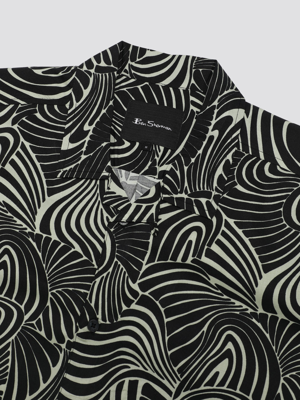 Ben Sherman B by Ben Sherman Psychedelic Swirl Print Shirts Mint | PXKSTF-793