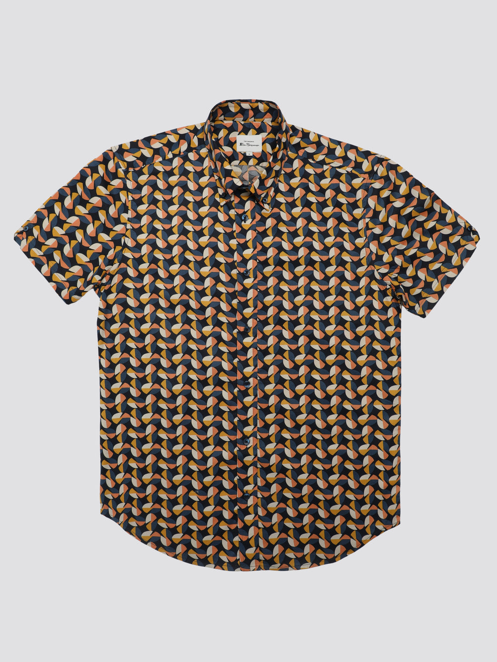 Ben Sherman Bahaus Geo Shirts Yellow | KNXILR-245