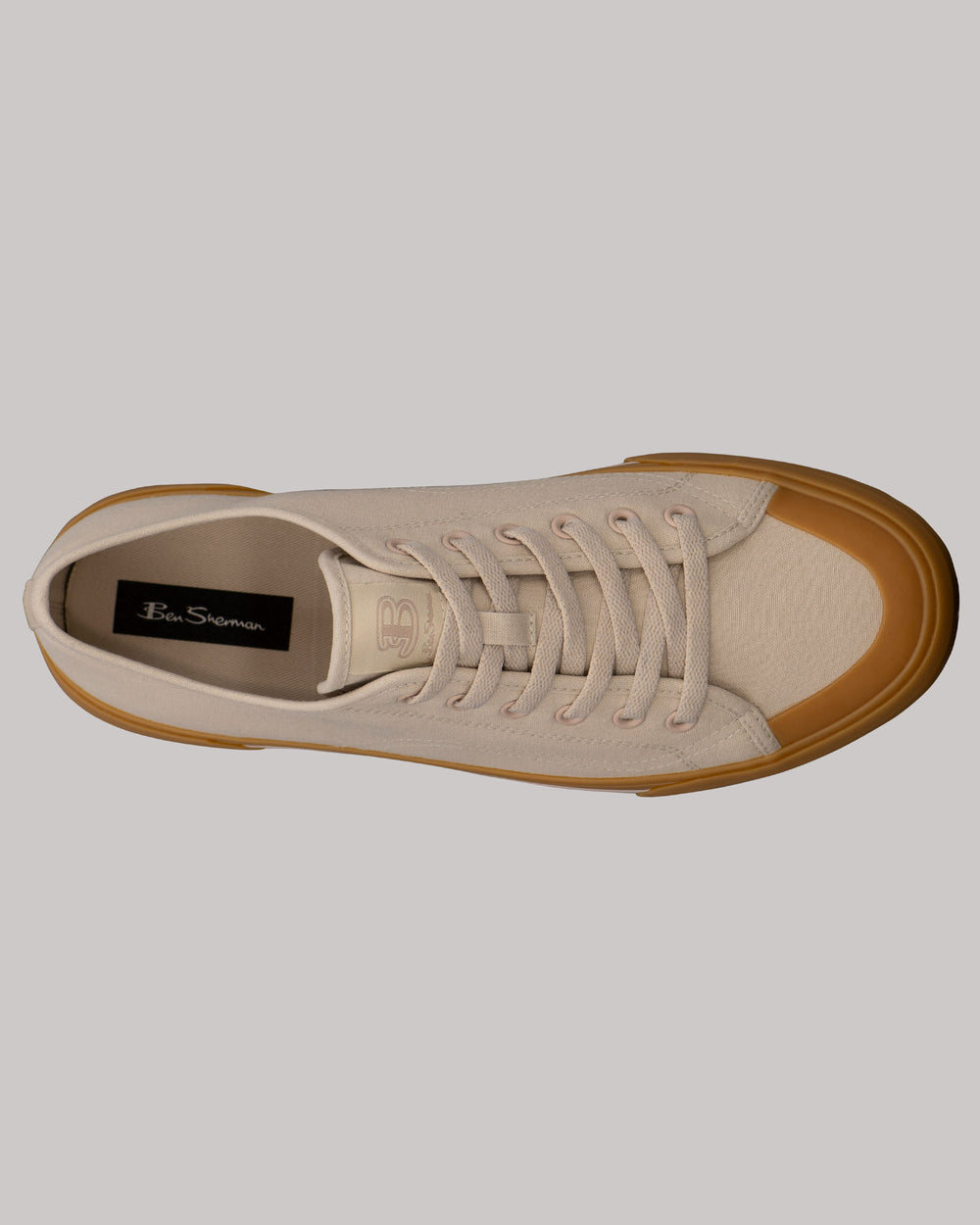 Ben Sherman Belfast Sneakers Light Beige | BWUOPL-703