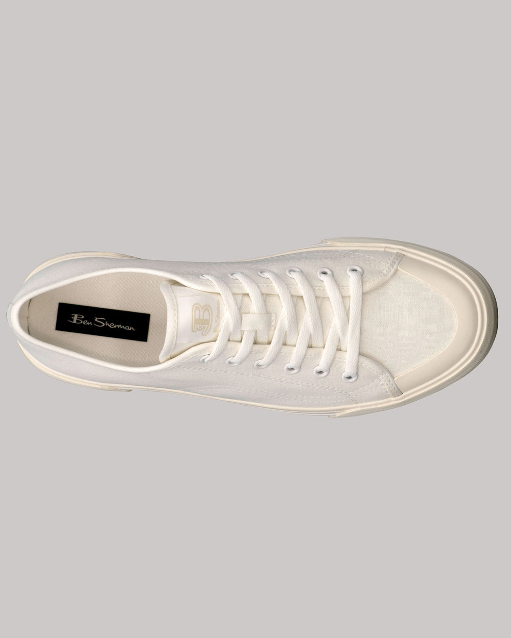 Ben Sherman Belfast Sneakers White | XPDCRB-756