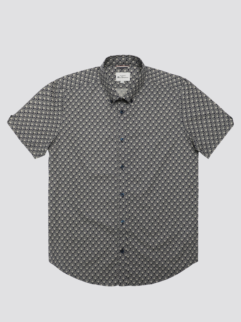 Ben Sherman Block Geo Shirts Grey | JOATMV-142