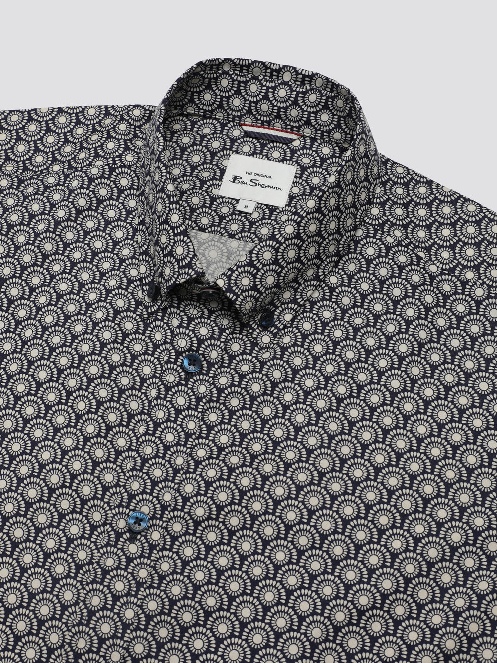 Ben Sherman Block Geo Shirts Grey | JOATMV-142