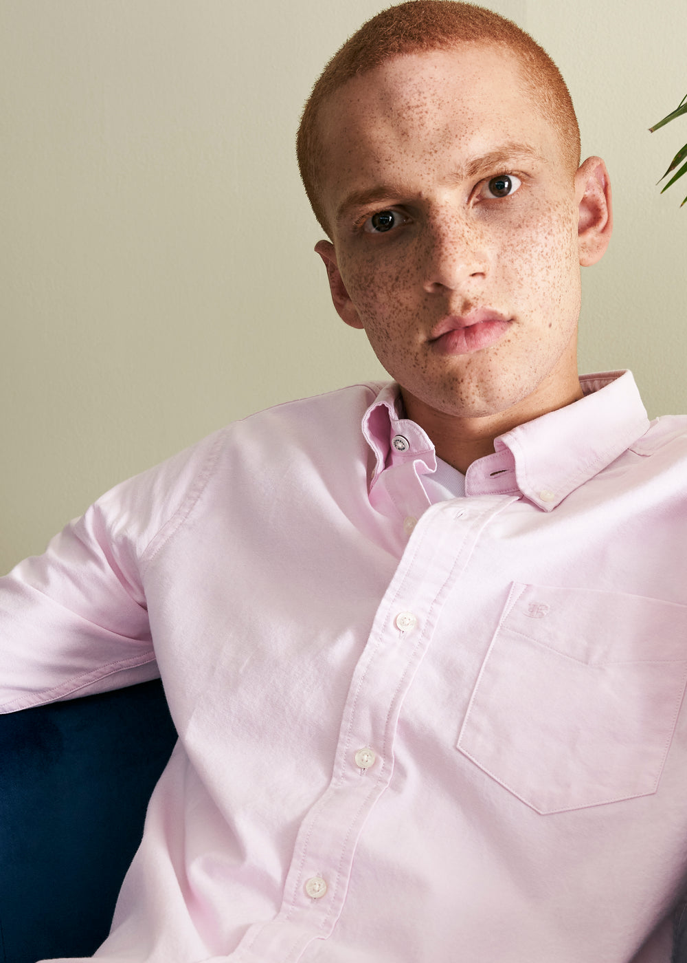 Ben Sherman Brighton Oxford Organic Shirts Pink | OHXYQM-978