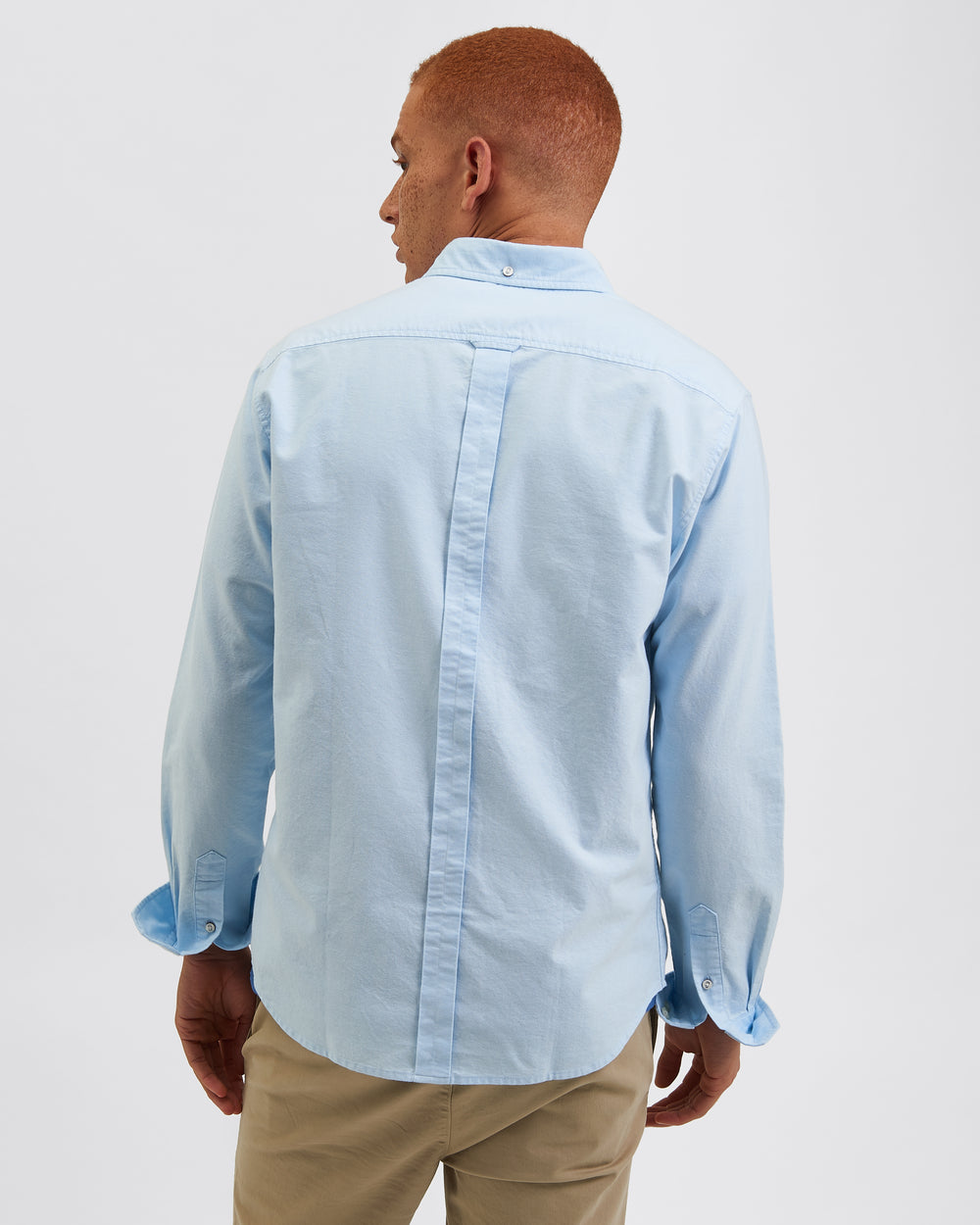 Ben Sherman Brighton Oxford Organic Shirts Blue | UOZANH-690