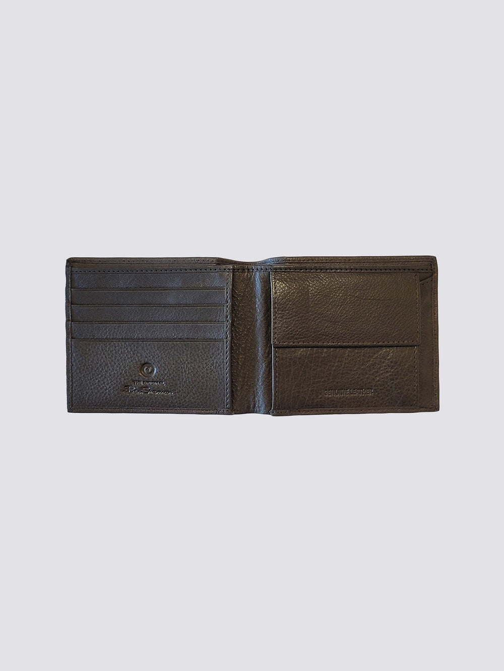 Ben Sherman Burns Bill Fold Leather Wallets Brown | NDQCEM-928