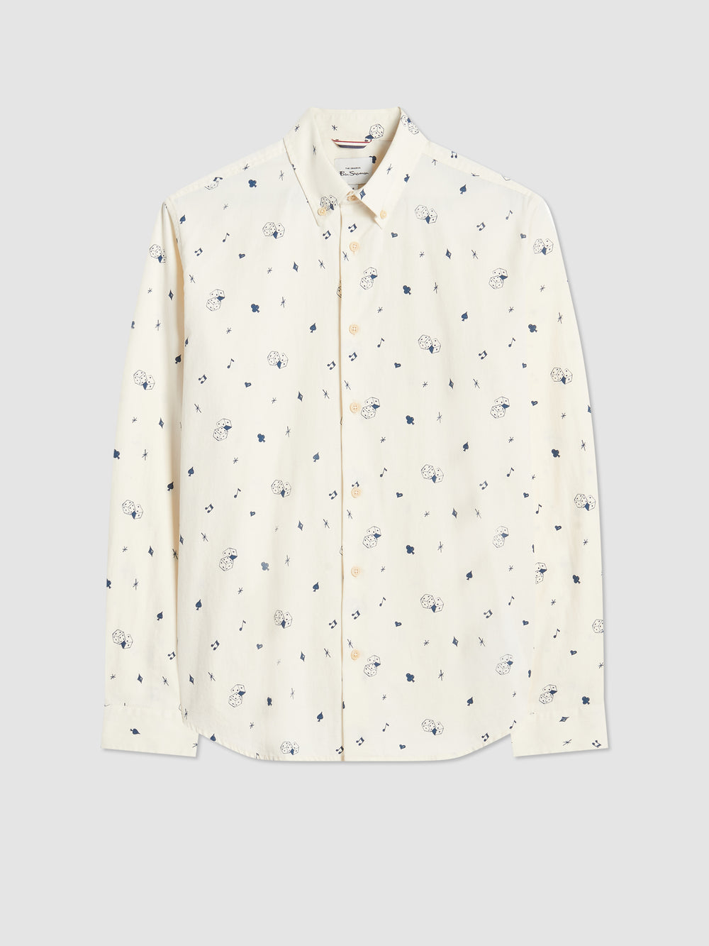 Ben Sherman Conversational Icon Shirts White | LPNVAI-092