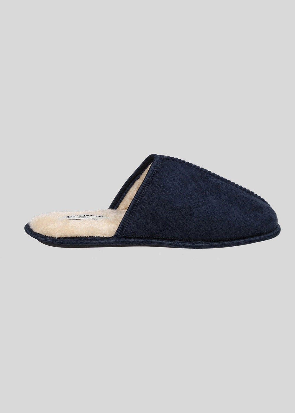 Ben Sherman Country Club Slipper Navy | GFENJR-286