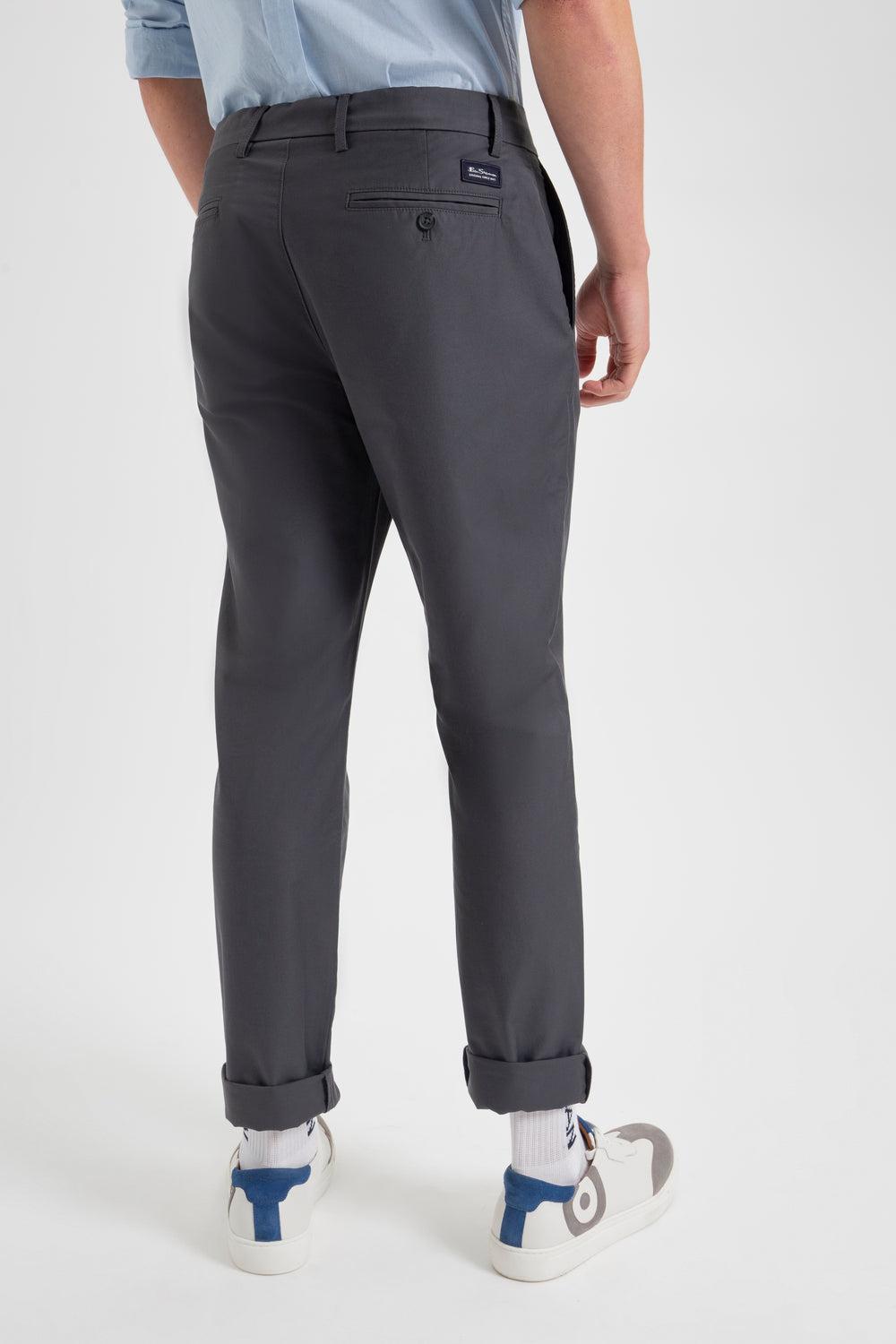 Ben Sherman Everyday Slim Fit Chino Pants Grey | QTADFK-398