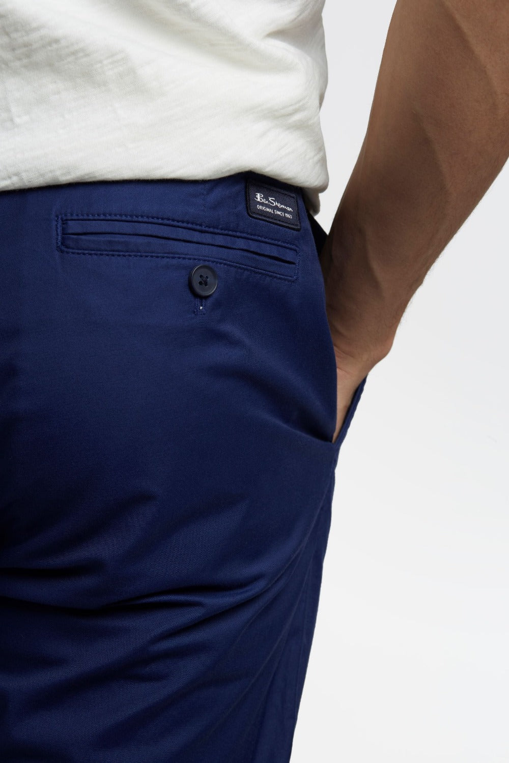 Ben Sherman Everyday Slim Fit Chino Pants Navy | RZJIUY-958