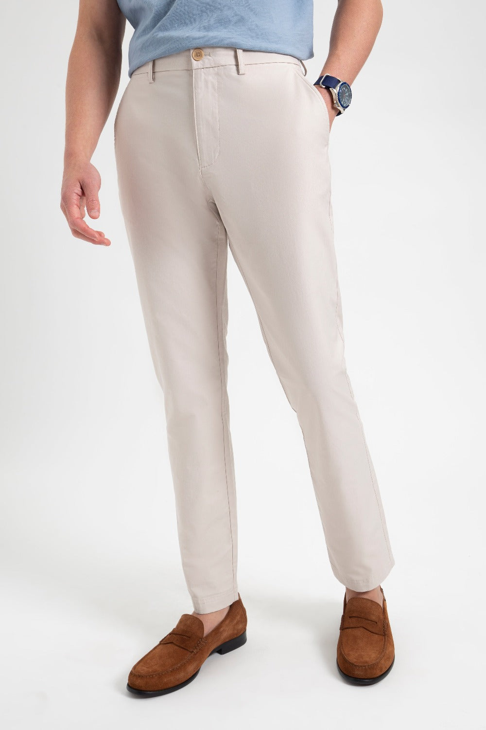 Ben Sherman Everyday Slim Fit Chino Pants White | PUZLHQ-046