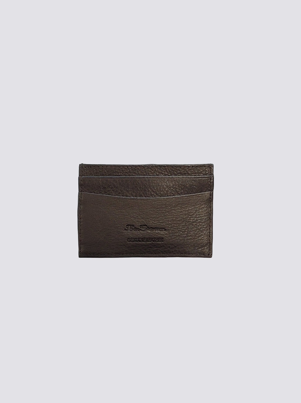 Ben Sherman Koki Leather Card Holder Wallets Brown | RZMESL-180