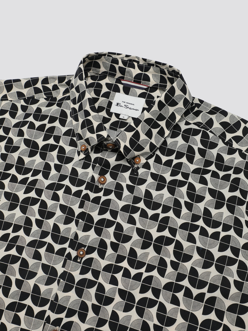 Ben Sherman Linear Shirts Black | VXYEQM-260