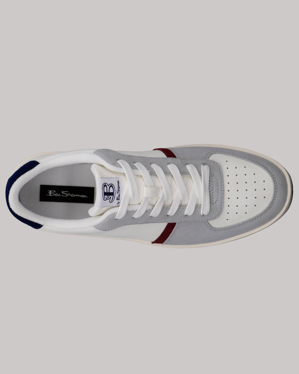 Ben Sherman Richmond Sneakers White / Navy | CSRZTI-791