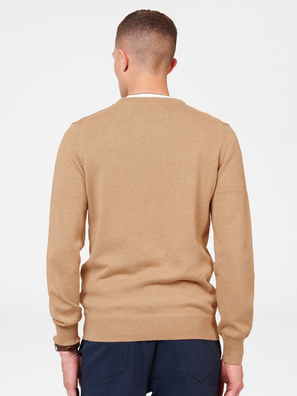 Ben Sherman Signature Crewneck Knitwear Grey | KYJAVP-905