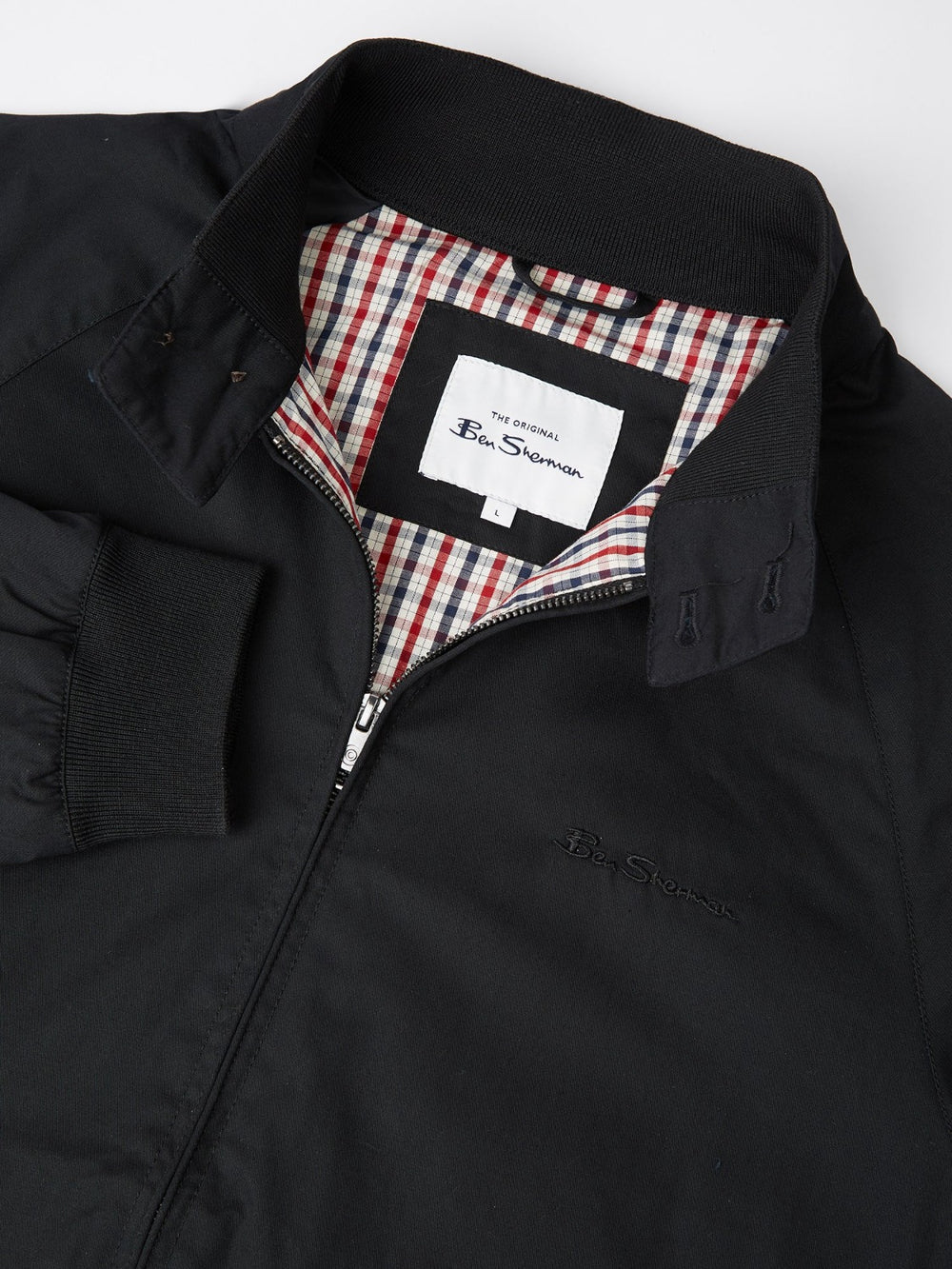 Ben Sherman Signature Harrington Jackets Black | TRHVNA-096