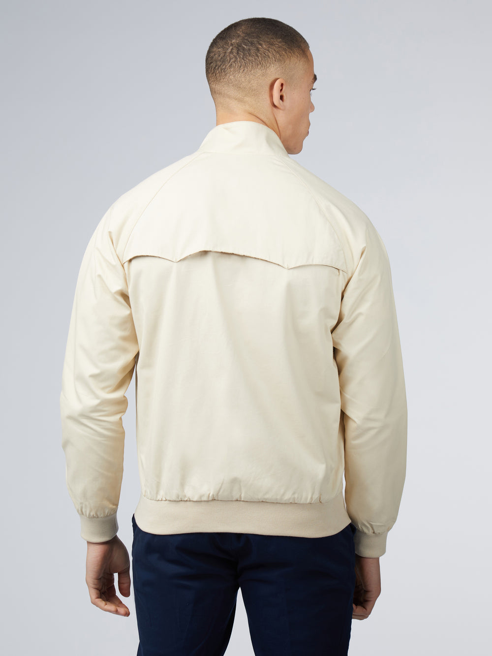 Ben Sherman Signature Harrington Jackets Cream | GEPQMD-289