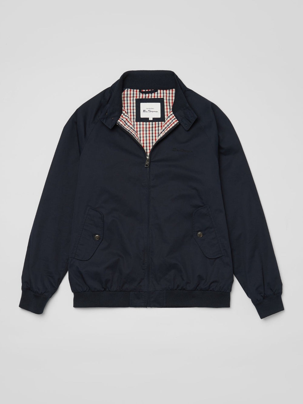 Ben Sherman Signature Harrington Jackets Navy | KVWRIC-014