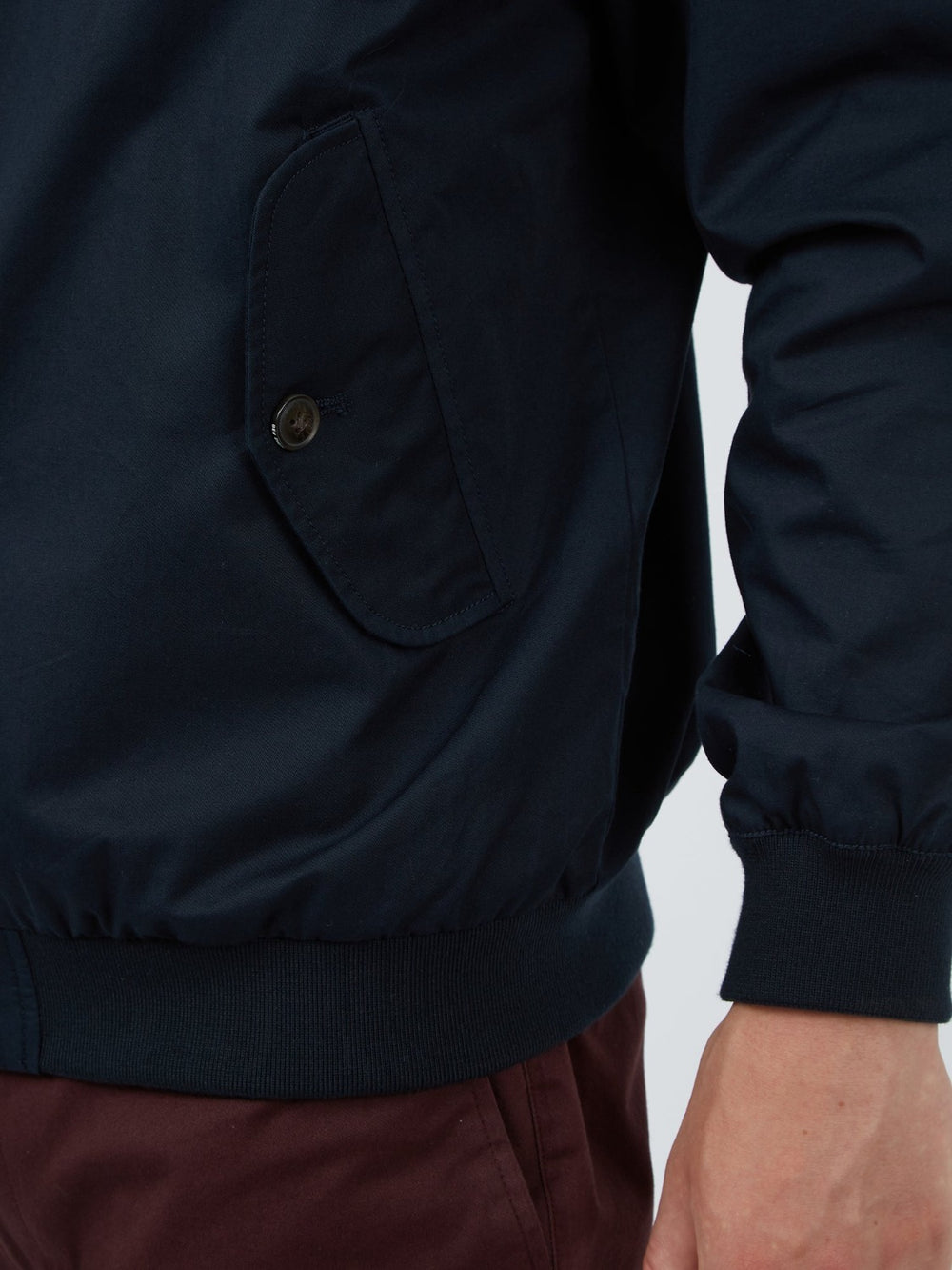 Ben Sherman Signature Harrington Jackets Navy | KVWRIC-014