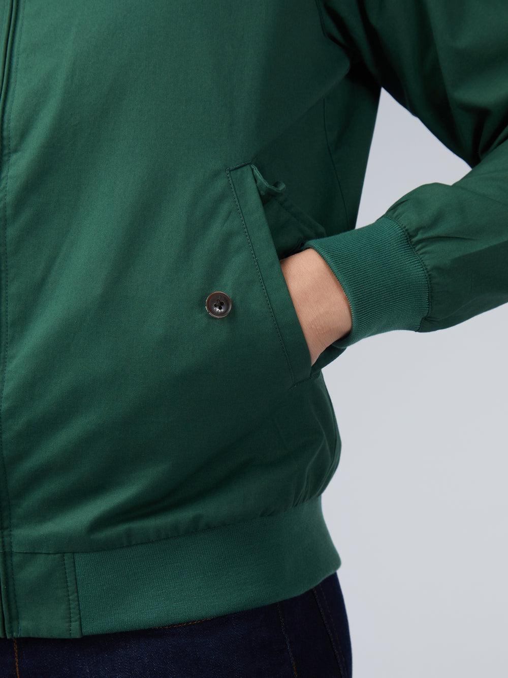 Ben Sherman Signature Harrington Jackets Green | FKCSLE-235