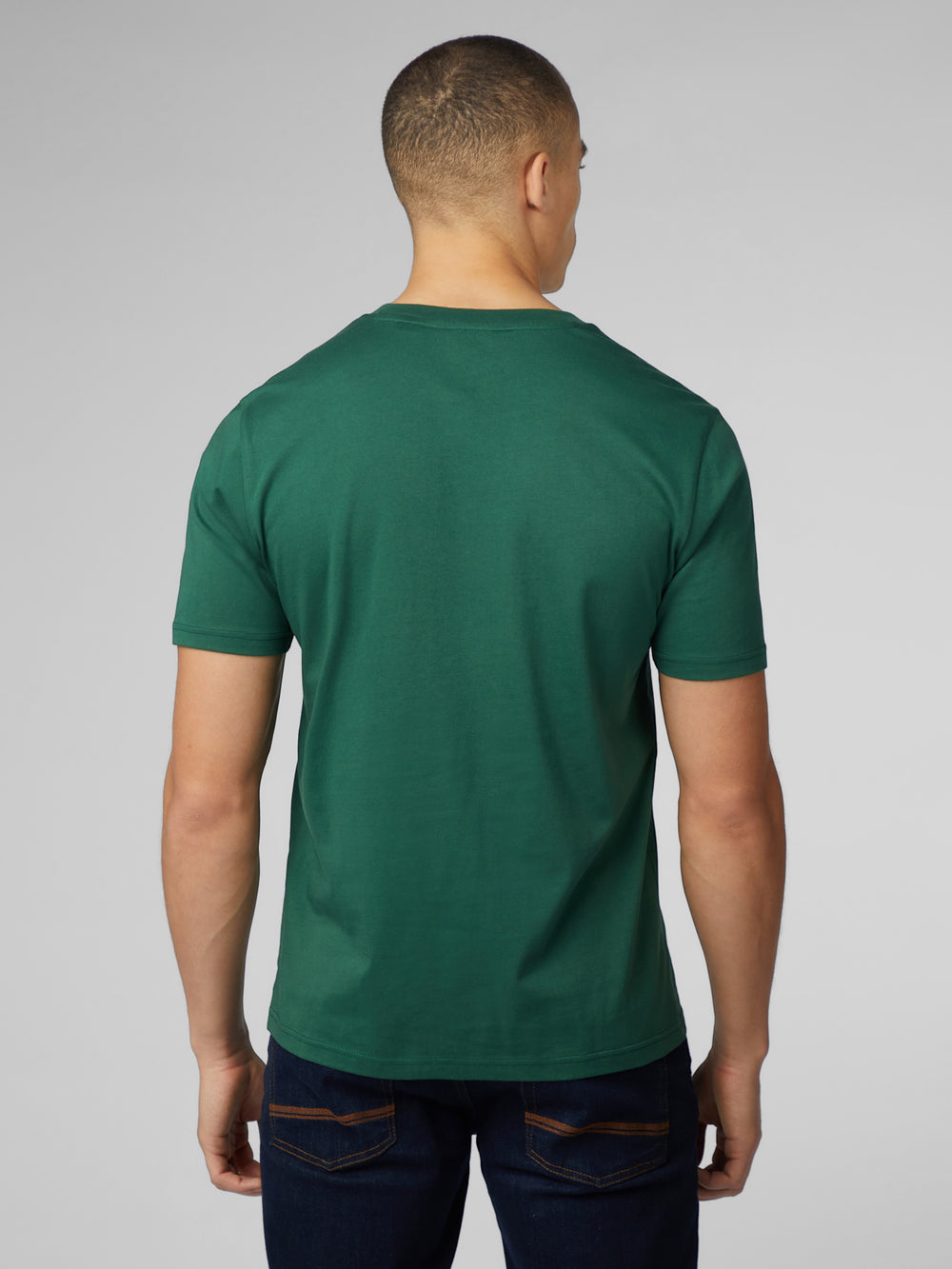 Ben Sherman Signature Mod Head T-Shirt Green | SXLFZI-049