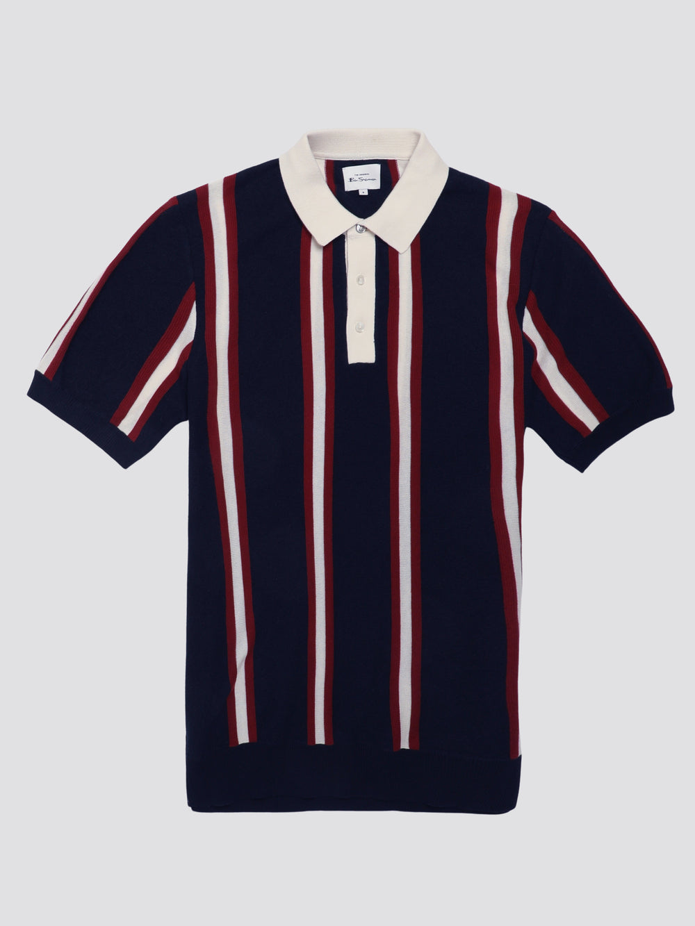 Ben Sherman Signature Mod Rugby Knitwear Navy | KEOMXU-921