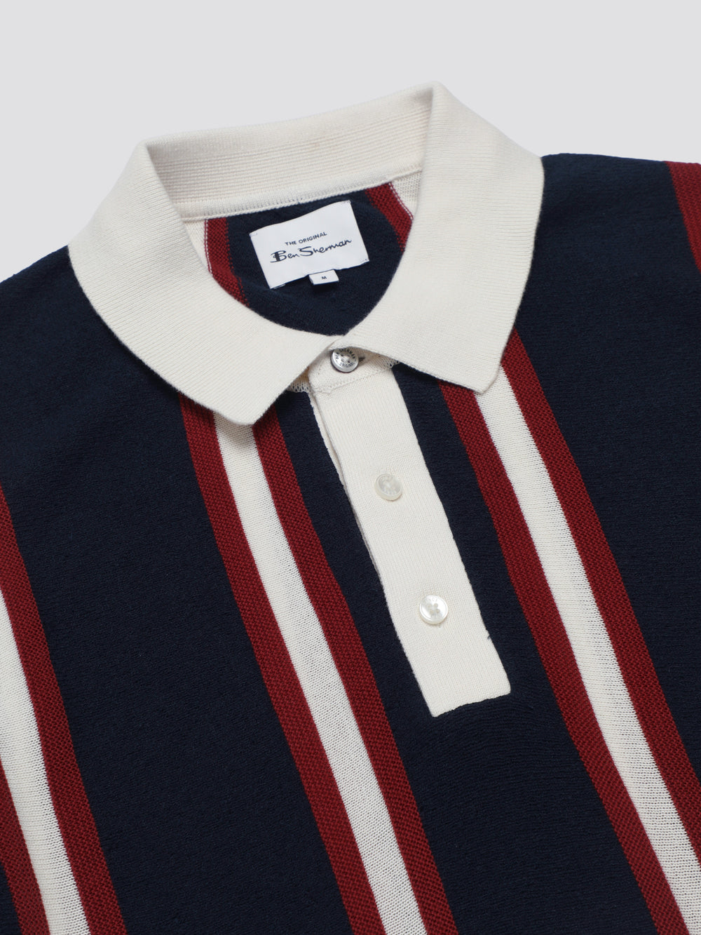 Ben Sherman Signature Mod Rugby Knitwear Navy | KEOMXU-921