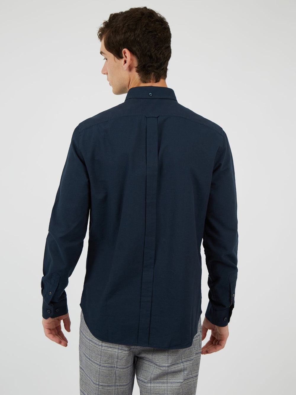 Ben Sherman Signature Organic Oxford Shirts Navy | NIGOCW-271