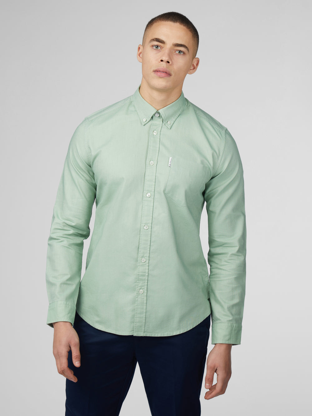 Ben Sherman Signature Oxford Shirts Green | QOMUZE-461