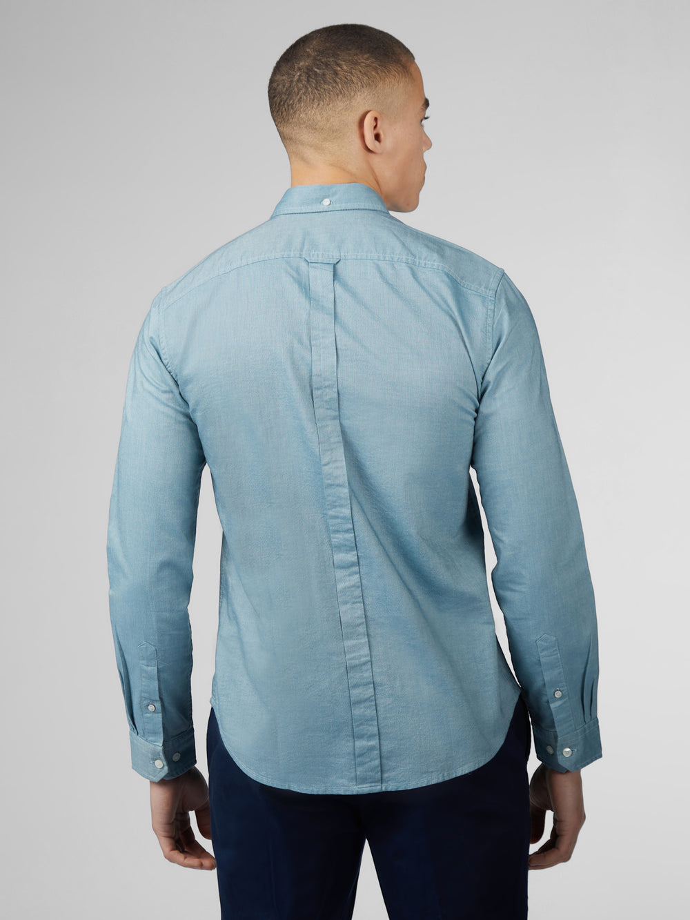 Ben Sherman Signature Oxford Shirts Turquoise | QHDEWL-210