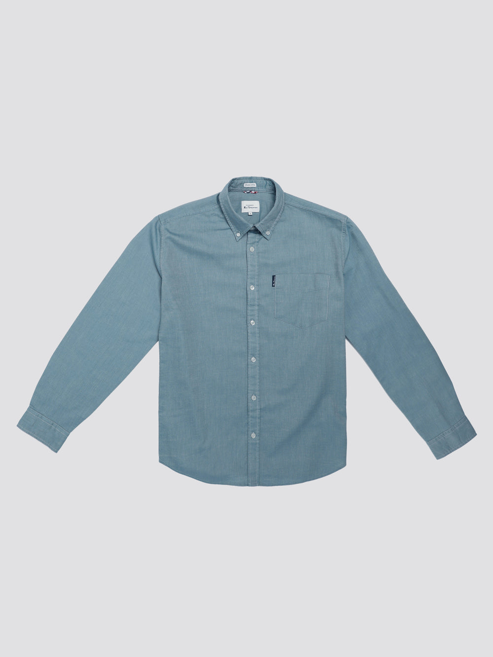 Ben Sherman Signature Oxford Shirts Turquoise | QHDEWL-210