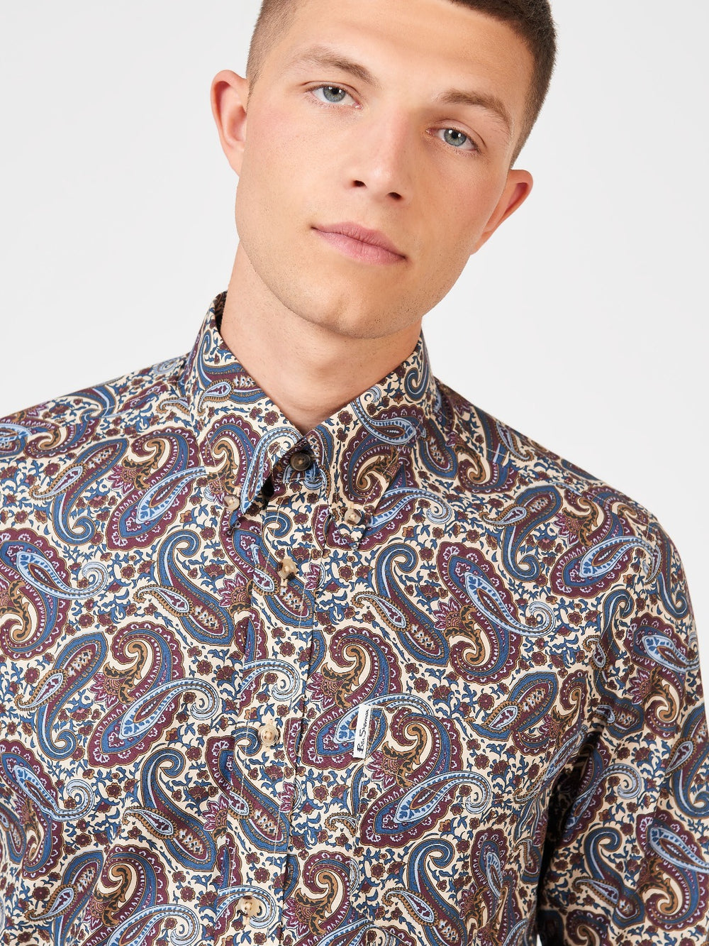 Ben Sherman Signature Paisley Shirts Multicolor | KDBWRX-658