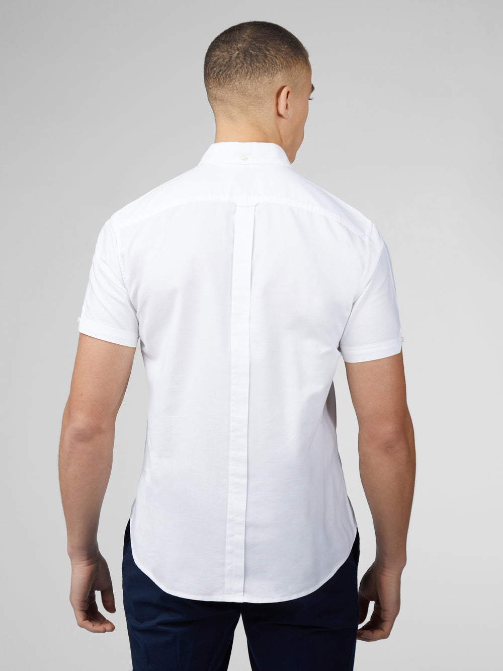 Ben Sherman Signature Short Sleeve Oxford Shirts White | VSICYG-561