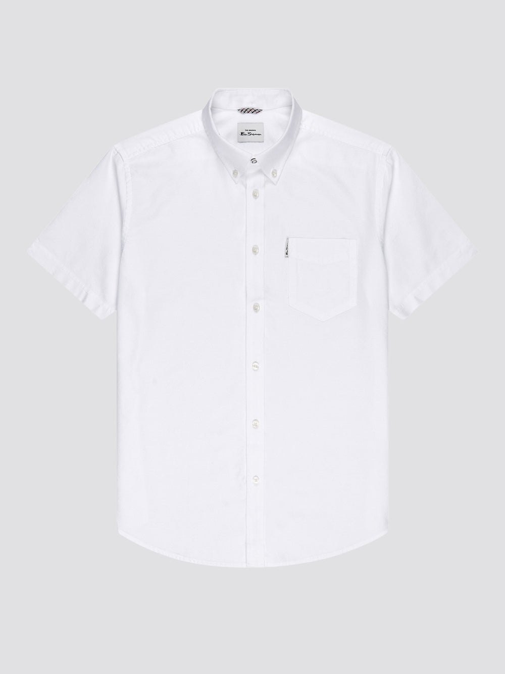 Ben Sherman Signature Short Sleeve Oxford Shirts White | VSICYG-561