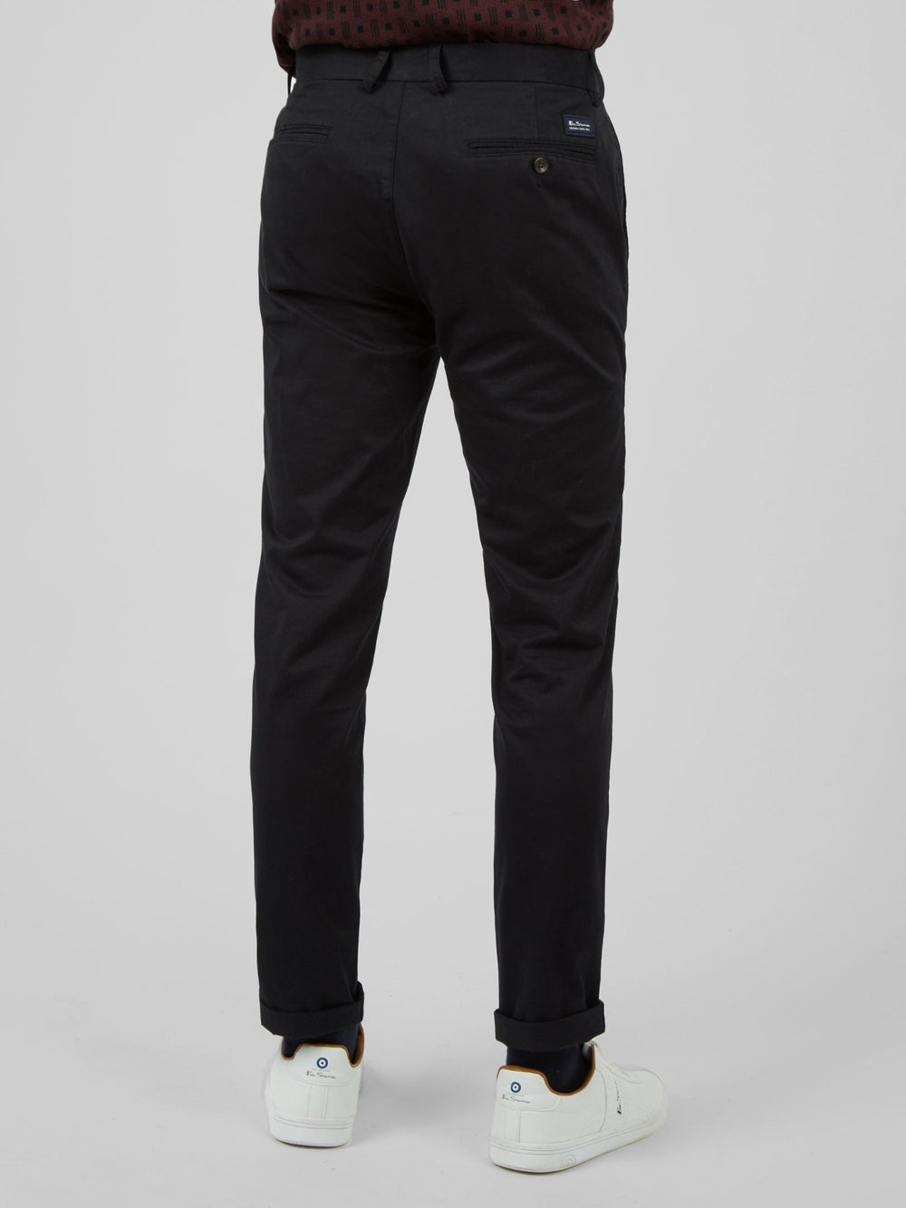 Ben Sherman Signature Skinny Stretch Chino Pants Black | IPSZED-978