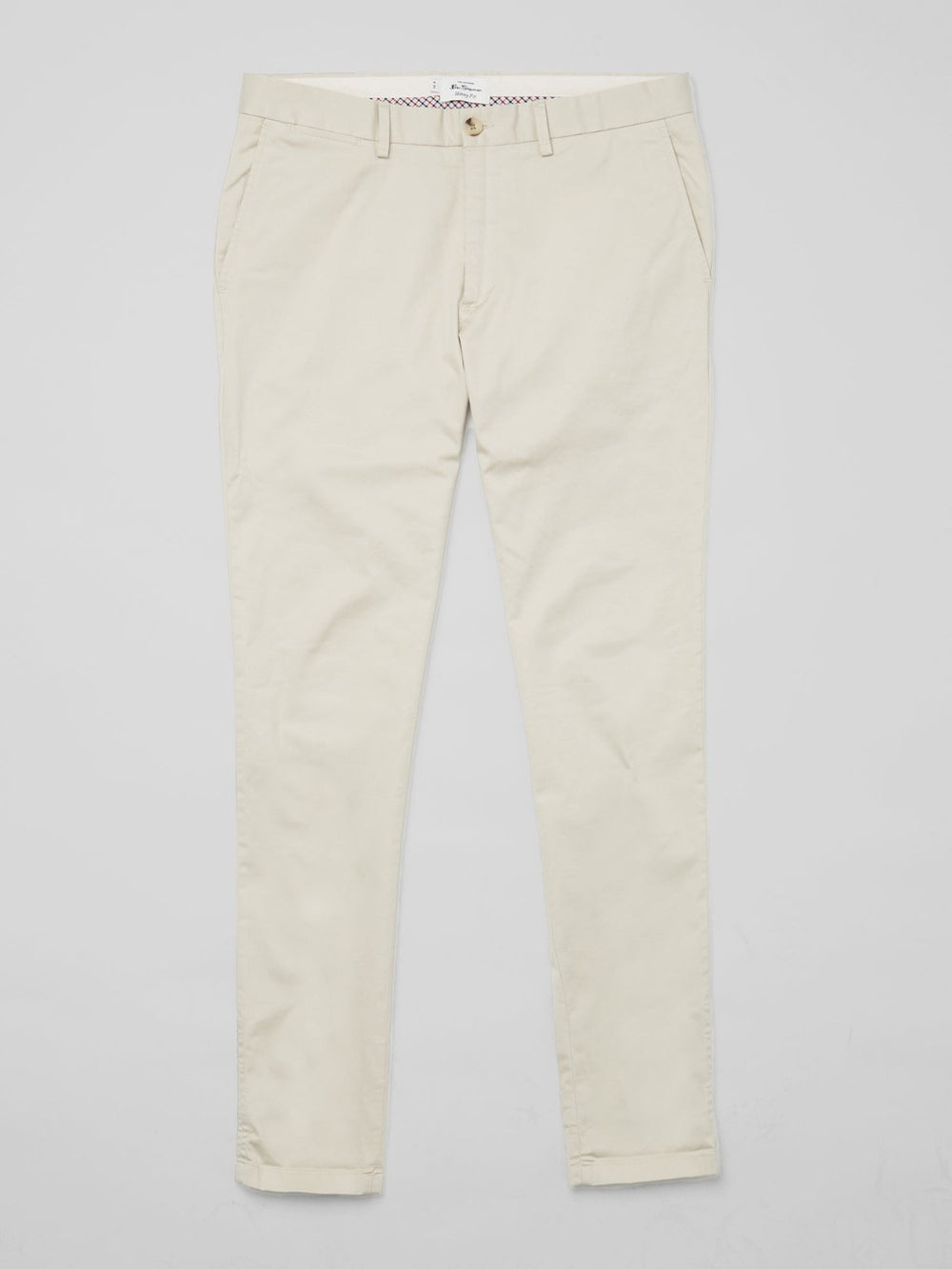 Ben Sherman Signature Skinny Stretch Chino Pants White | GIRQKB-038