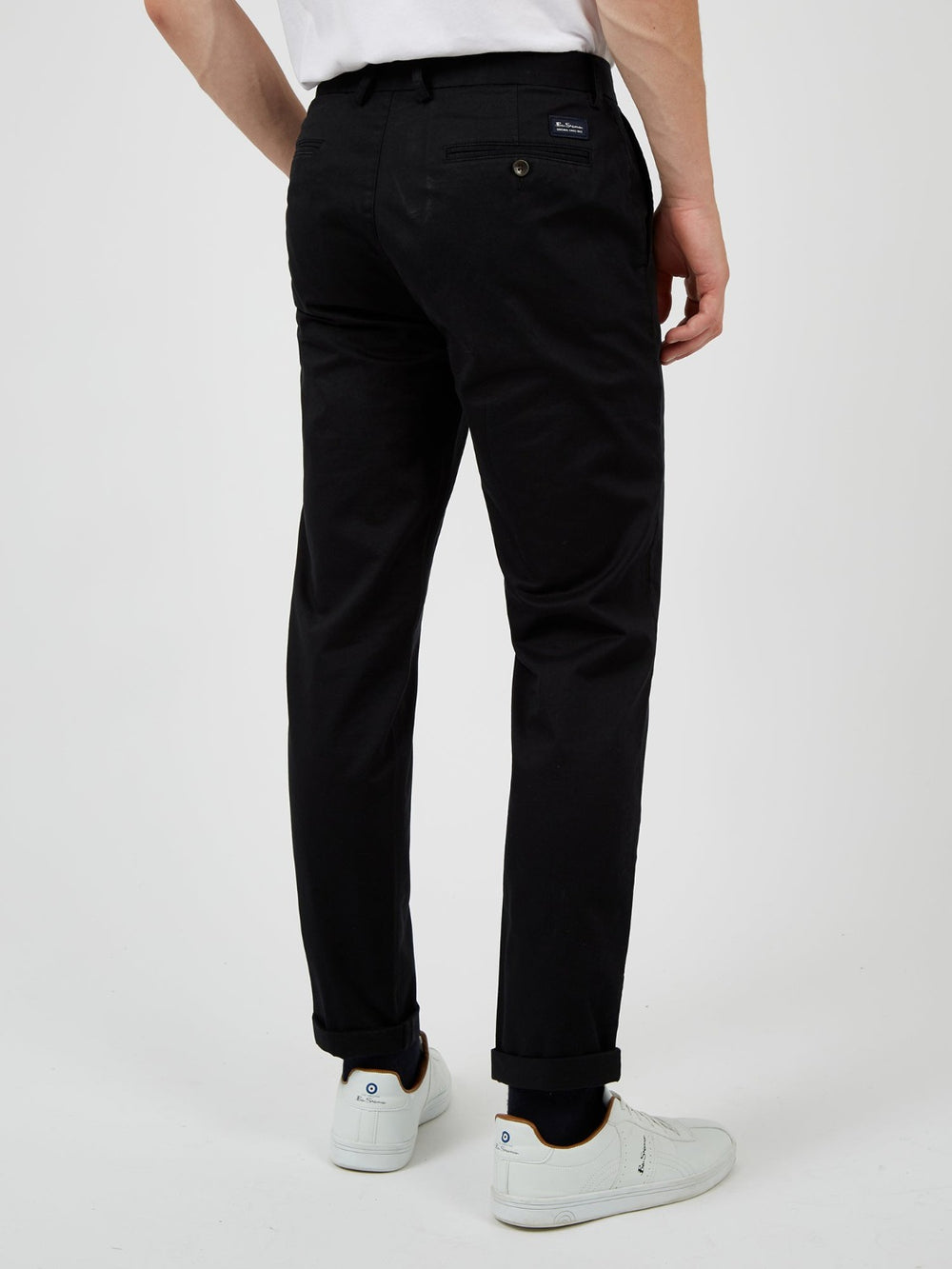 Ben Sherman Signature Slim Stretch Chino Pants Black | RETMNU-973