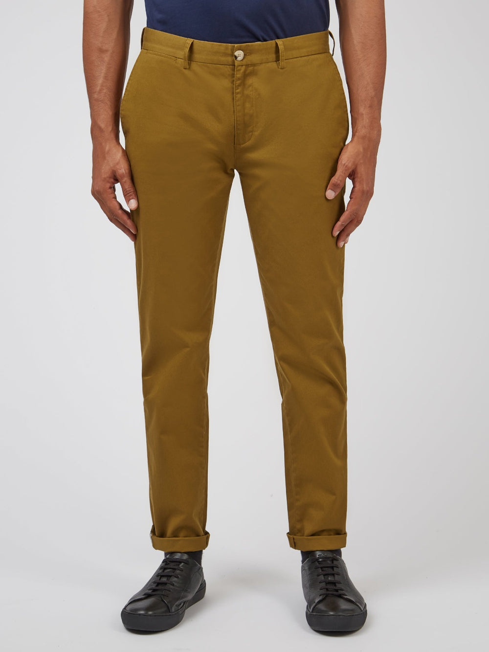 Ben Sherman Signature Slim Stretch Chino Pants Brown | OWCFAE-193