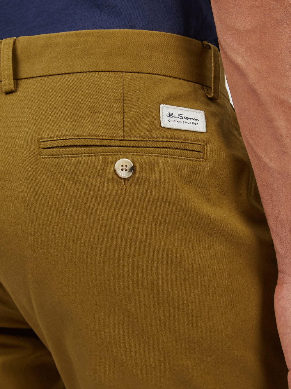 Ben Sherman Signature Slim Stretch Chino Pants Brown | OWCFAE-193