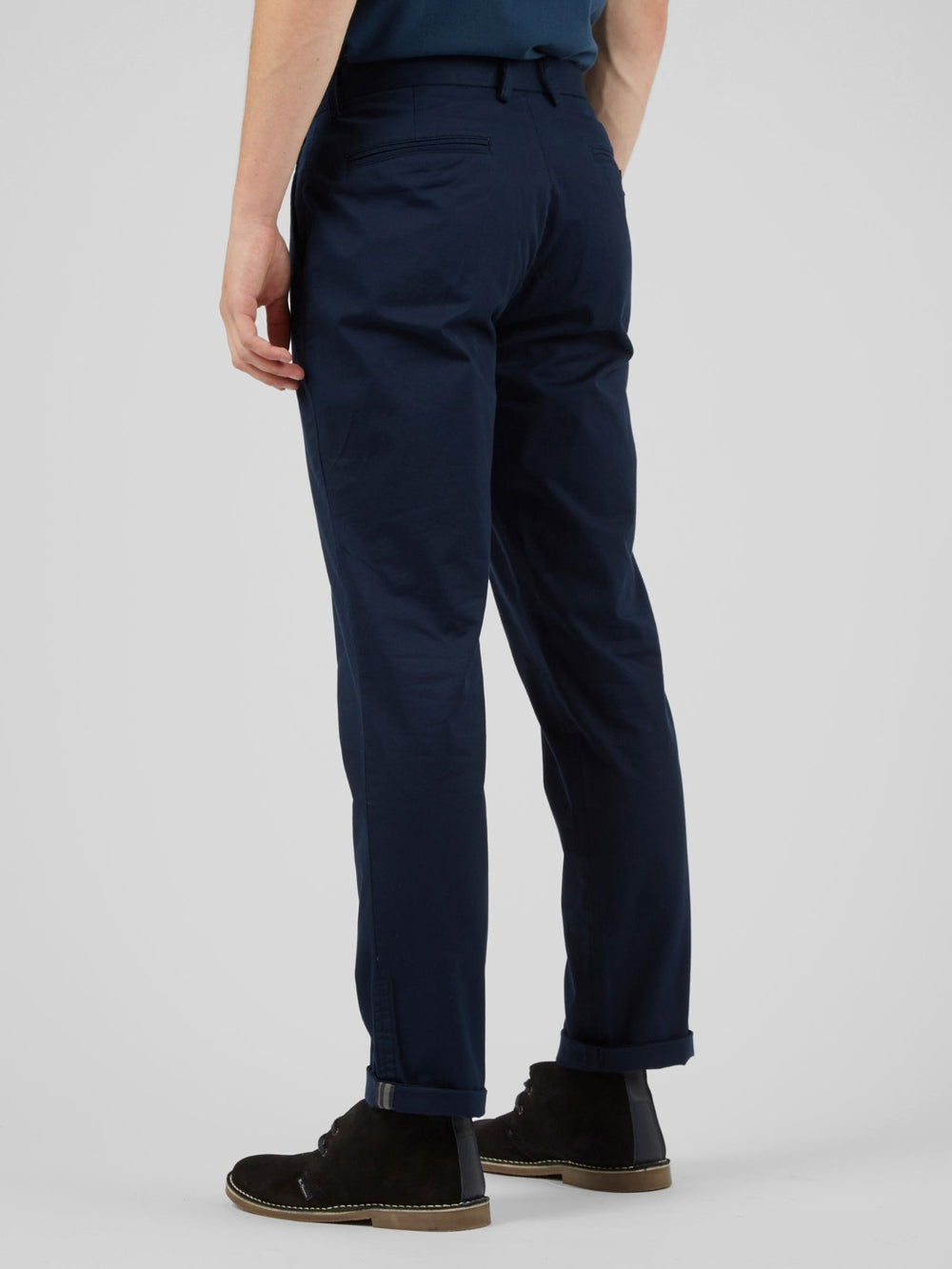 Ben Sherman Signature Slim Stretch Chino Pants Navy | JRWEIO-639