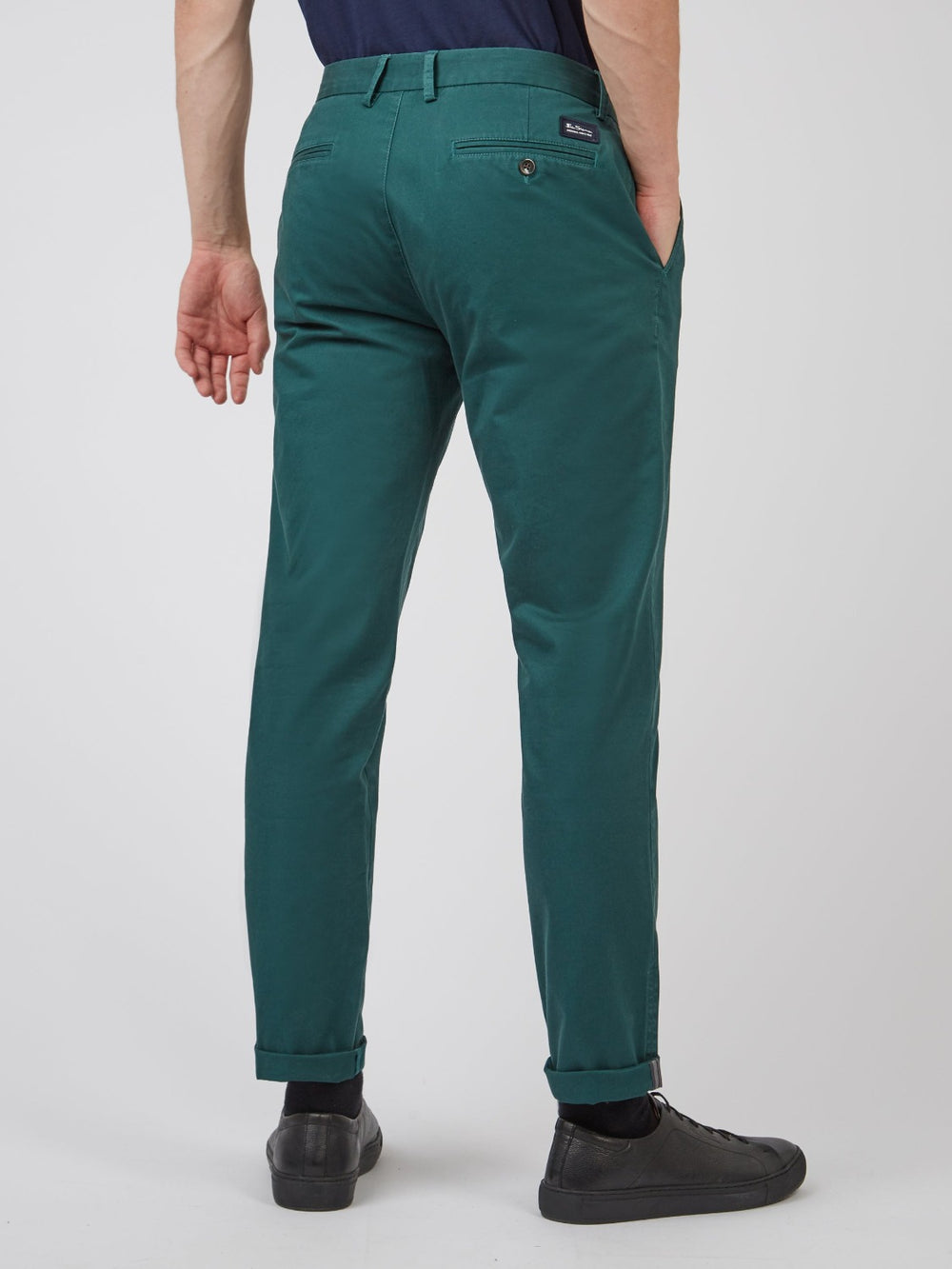 Ben Sherman Signature Slim Stretch Chino Pants Green | ROGAYJ-107