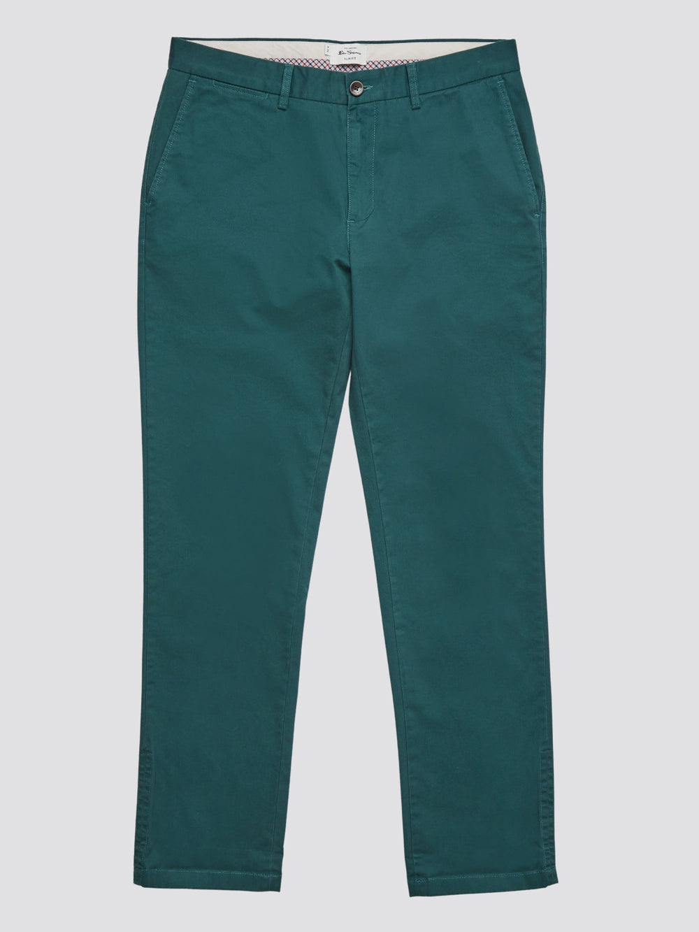 Ben Sherman Signature Slim Stretch Chino Pants Green | ROGAYJ-107