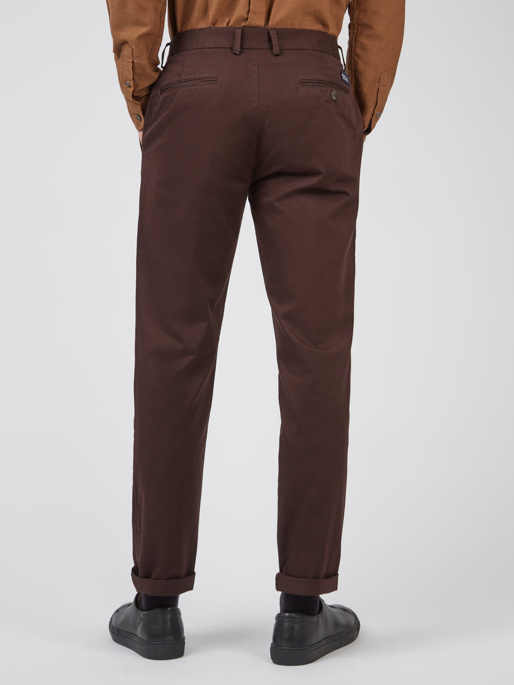 Ben Sherman Signature Slim Stretch Chino Pants Red | OWFRKJ-715